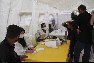 آمادگی ۵۰۰ نیروی بهداشتی خوزستان در مرز چذابه برای خدمت به زائران اربعین